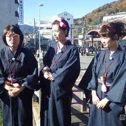 (左から)光浦靖子、坂口杏里、中村里砂【モデルプレス】