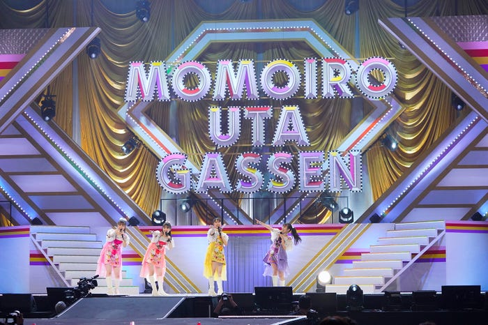 ももいろクローバーZ/佐々木彩夏、百田夏菜子、玉井詩織、高城れに「第6回 ももいろ歌合戦」より(提供写真)