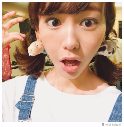 桐谷美玲のツインテールに絶賛の声「無敵」「最高にキュート」