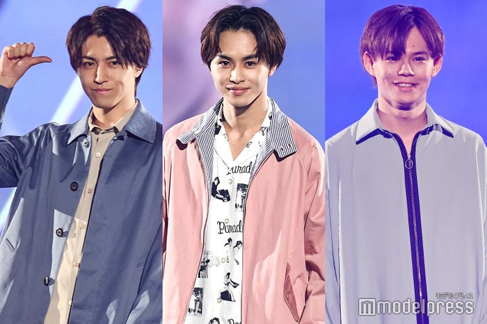 タカシ、タクヤ、カイ (C)モデルプレス