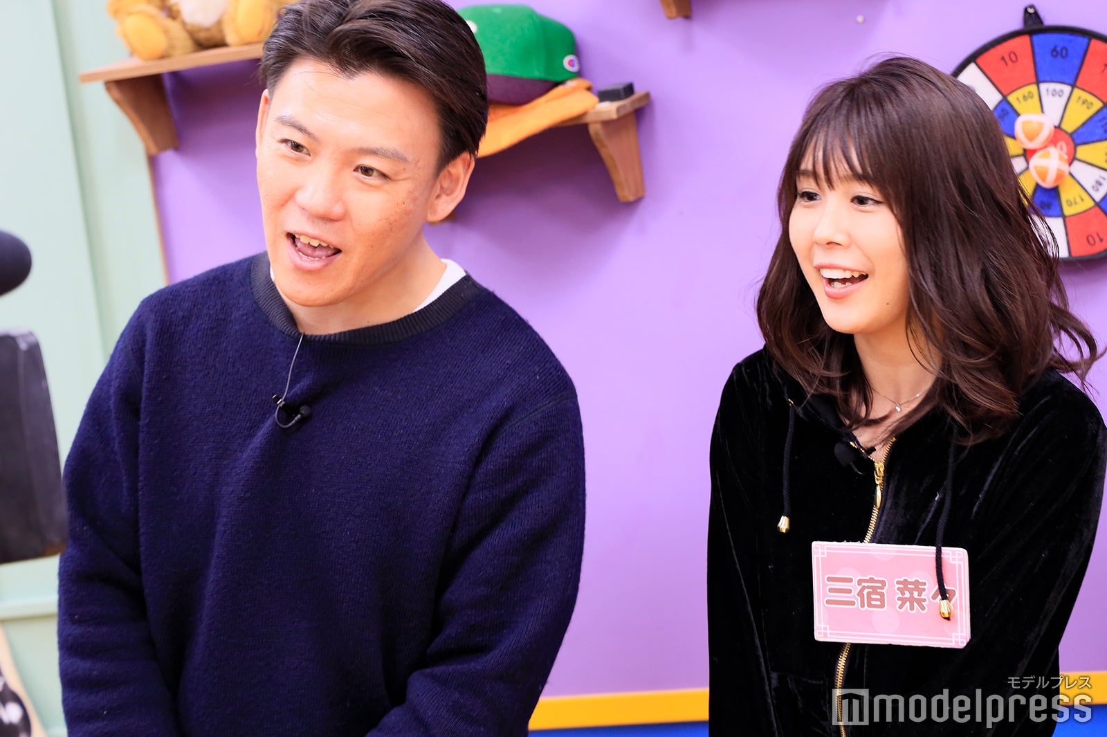 おたけ、三宿菜々 （C）モデルプレス