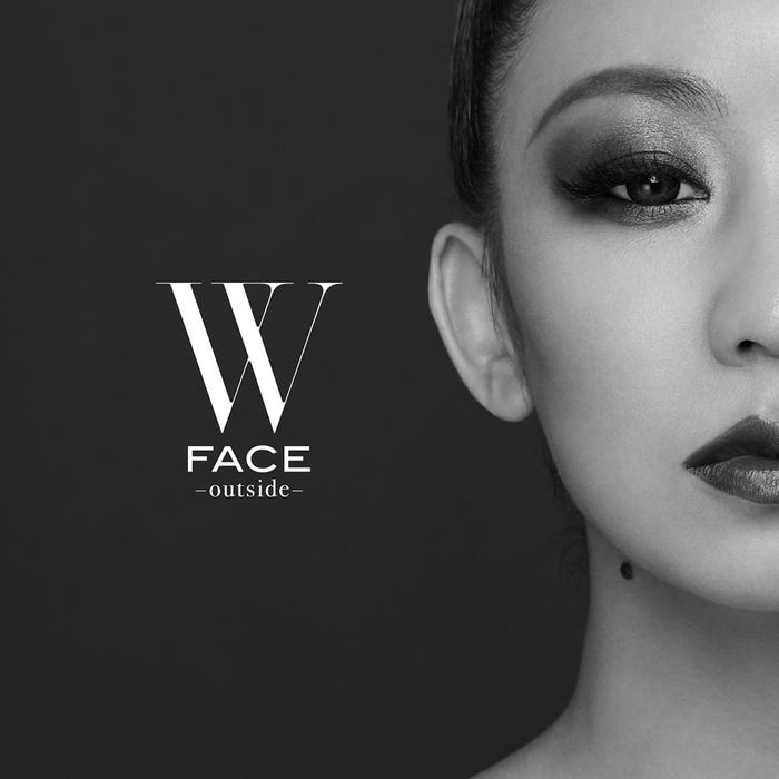 倖田來未のニューアルバム「W FACE~outside~」(3月8日発売)【ALのみ】(提供画像)