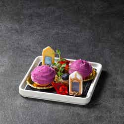 みぞの鏡クッキー/パープルシュークリーム/賢者の石ゼリー/提供画像