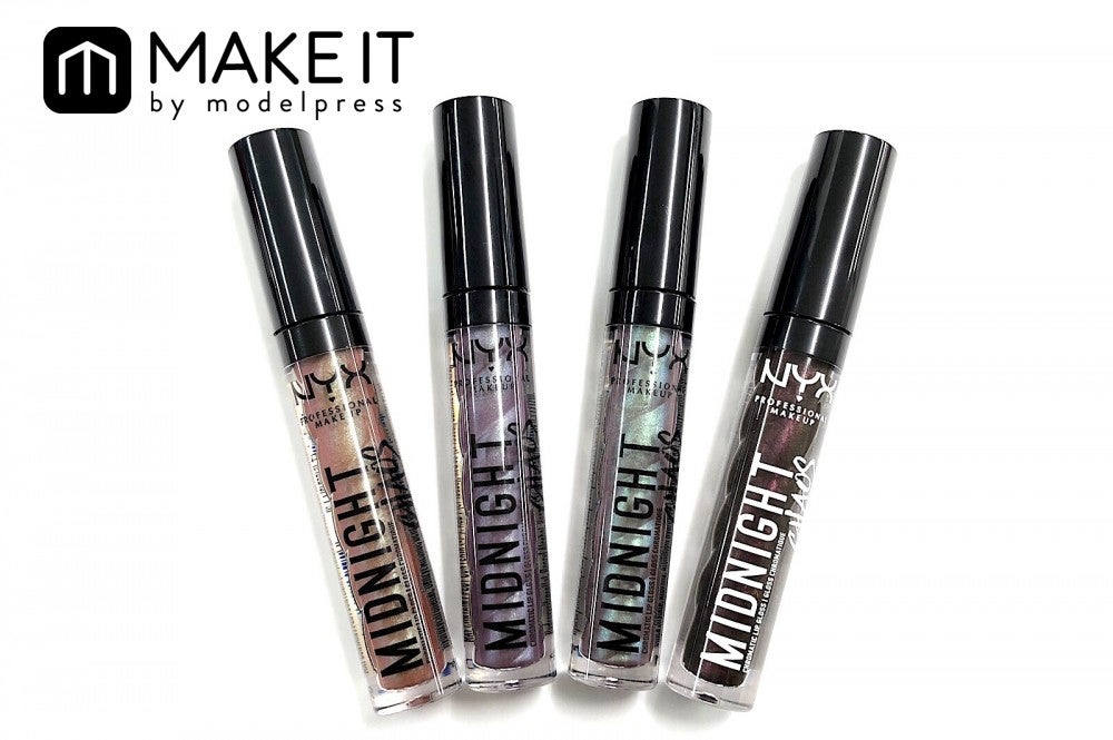 NYX／ミッドナイトカオス リップグロス／全12色／各1,400円（税抜） (C)メイクイット