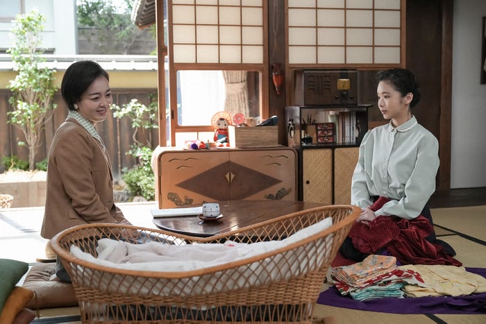 伊原六花、趣里「ブギウギ」第93話(C)NHK