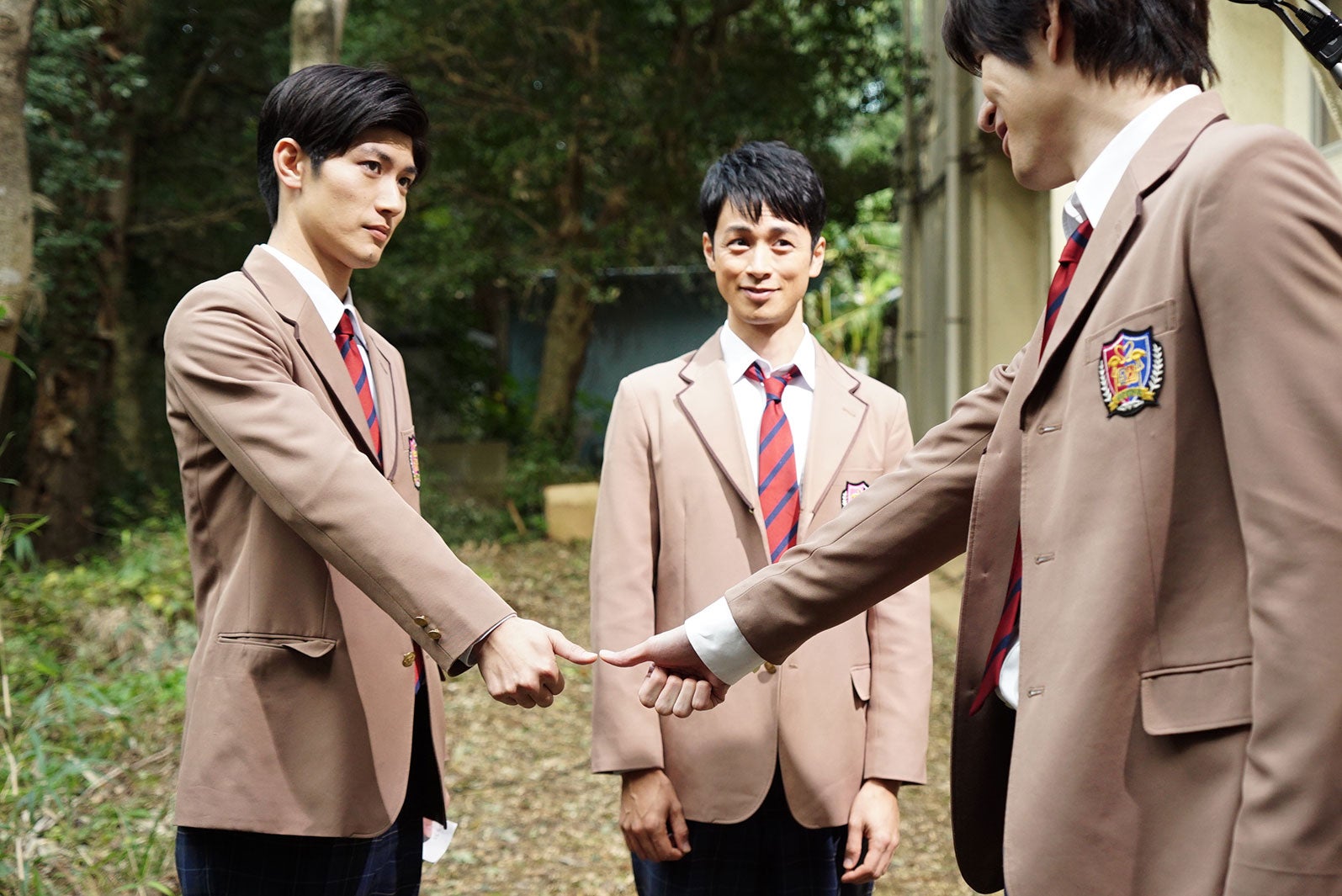 三浦春馬、夕輝壽太、城田優／「オトナ高校」第5話より（C）テレビ朝日