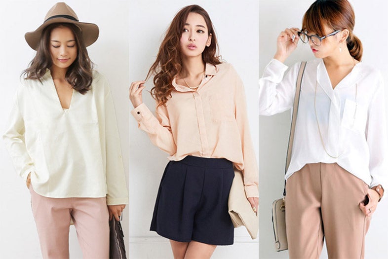 女っぷりが上がる「とろみブラウス」がオン・オフで使える！