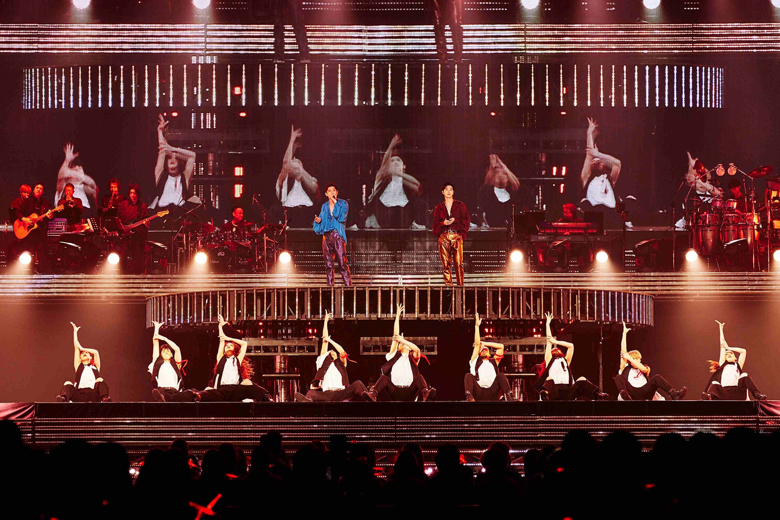 東方神起「さいたまスーパーアリーナ公演」より（提供写真）