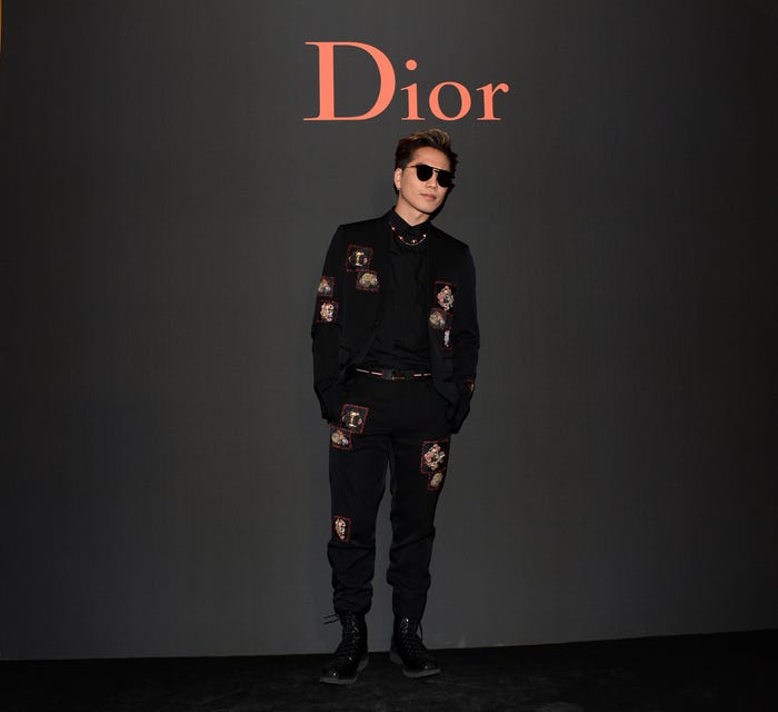 登坂広臣/「ディオールオム(Dior Homme)」2017-18秋冬コレクション(写真:Getty Images)