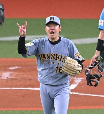 阪神 西勇輝が4回5安打1失点で降板 古巣相手に粘投 初回には珍事でピンチ脱出 五回から工藤に交代