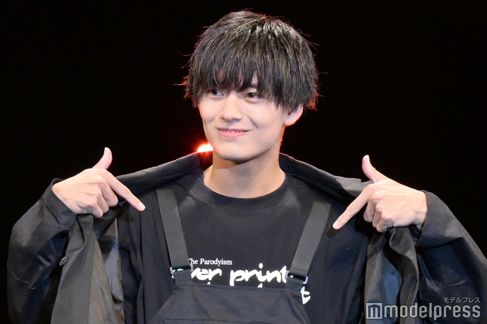 「今日好き」植村颯太、爽やかスマイルでファンの心鷲掴み ブラックコーデで登場＜超十代 －ULTRA TEENS FES－2023＠TOKYO＞