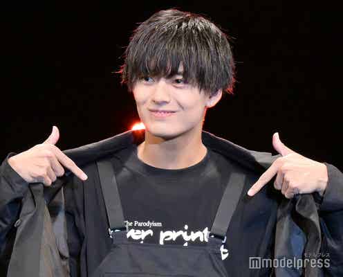 「今日好き」植村颯太、爽やかスマイルでファンの心鷲掴み ブラックコーデで登場<超十代 -ULTRA TEENS FES-2023@TOKYO>