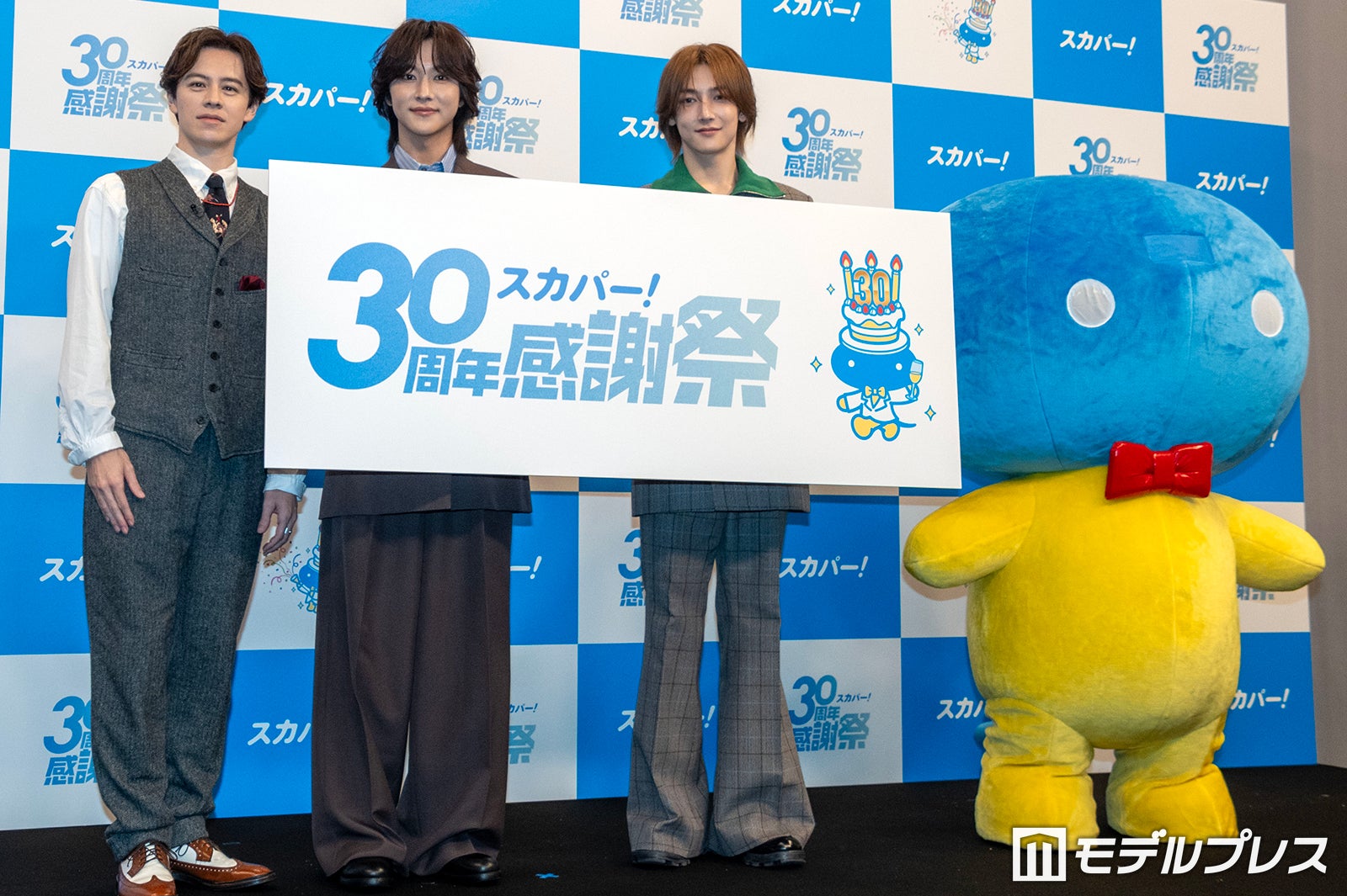 ウエンツ瑛士、本多大夢、浜川路己（C）モデルプレス