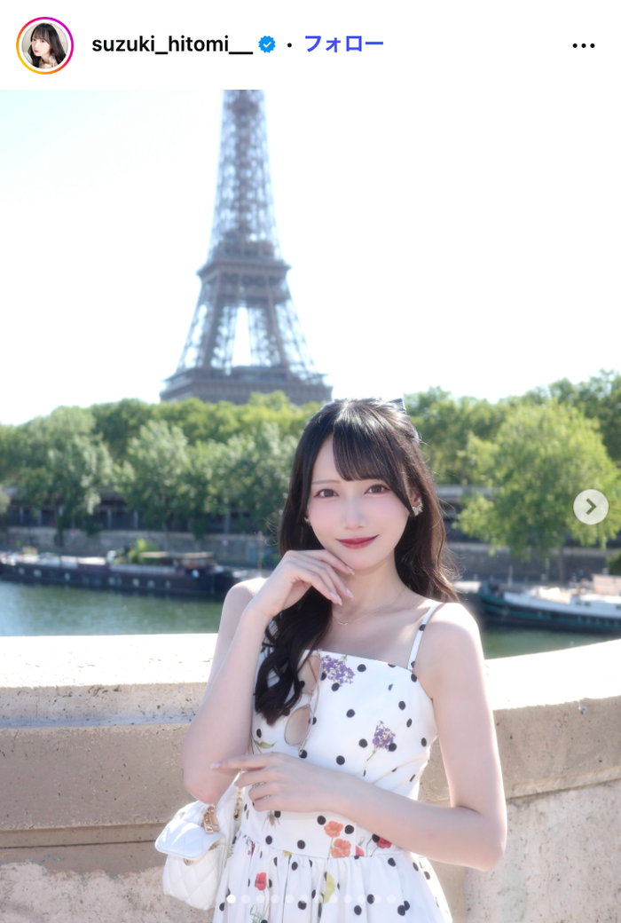 鈴木瞳美Instagramより