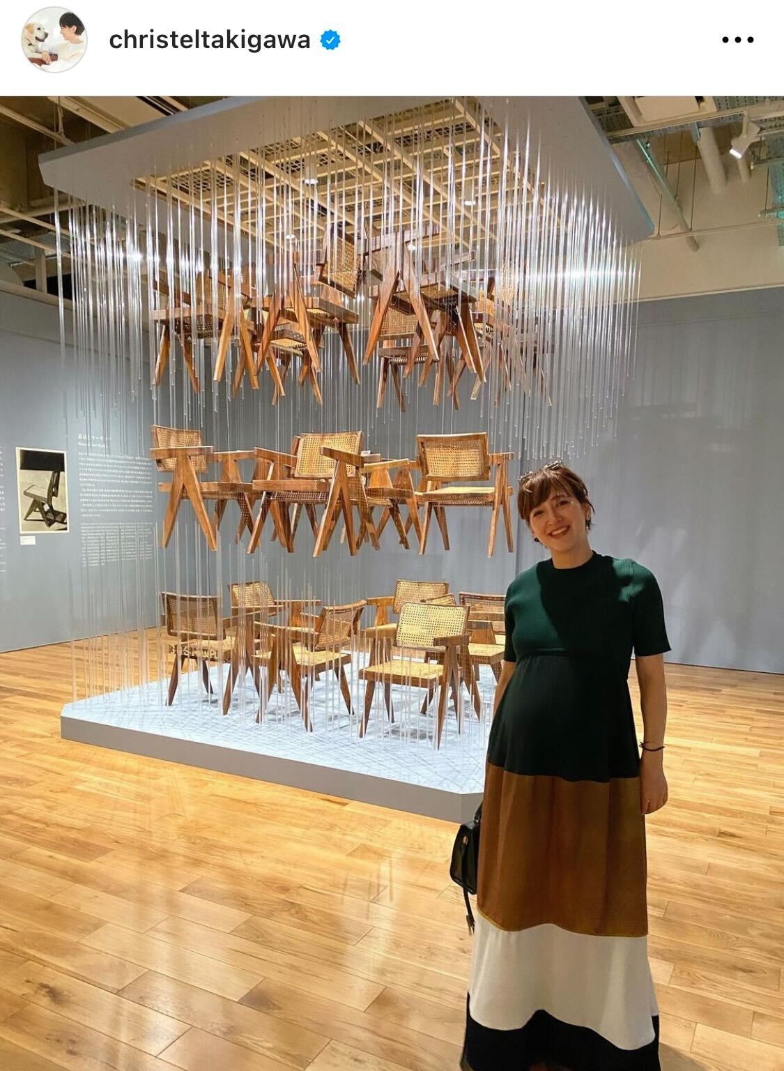滝川クリステルInstagramより