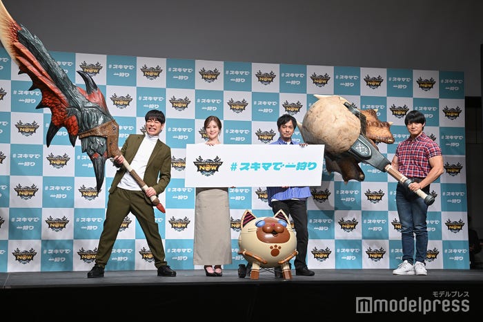 川島明、白石麻衣、井上聡、青木マッチョ(C)モデルプレス