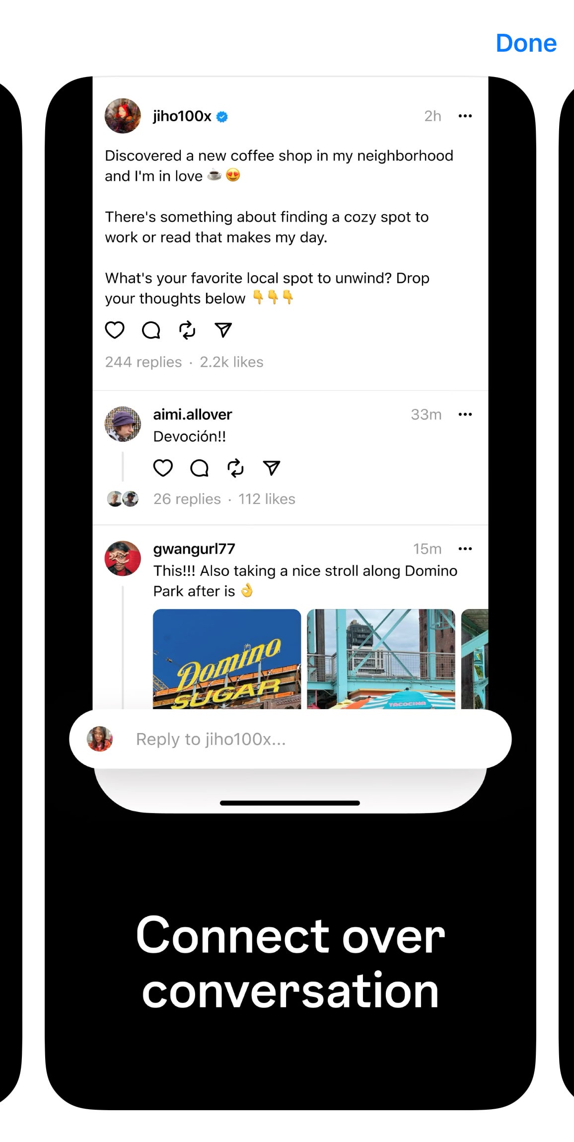 Threads／App Storeより