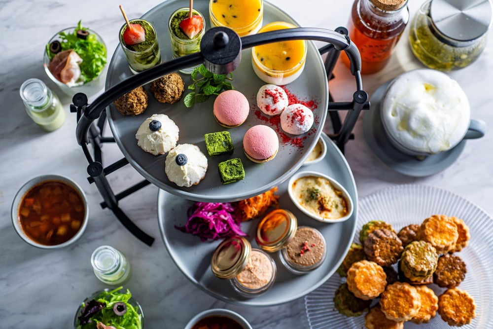 チャバティ“嵐山店限定”アフタヌーンティーセット、スコーン食べ放題＆お茶の無制限おかわり付