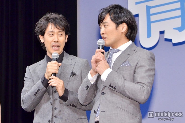 【左から】大泉洋、劇団ひとり