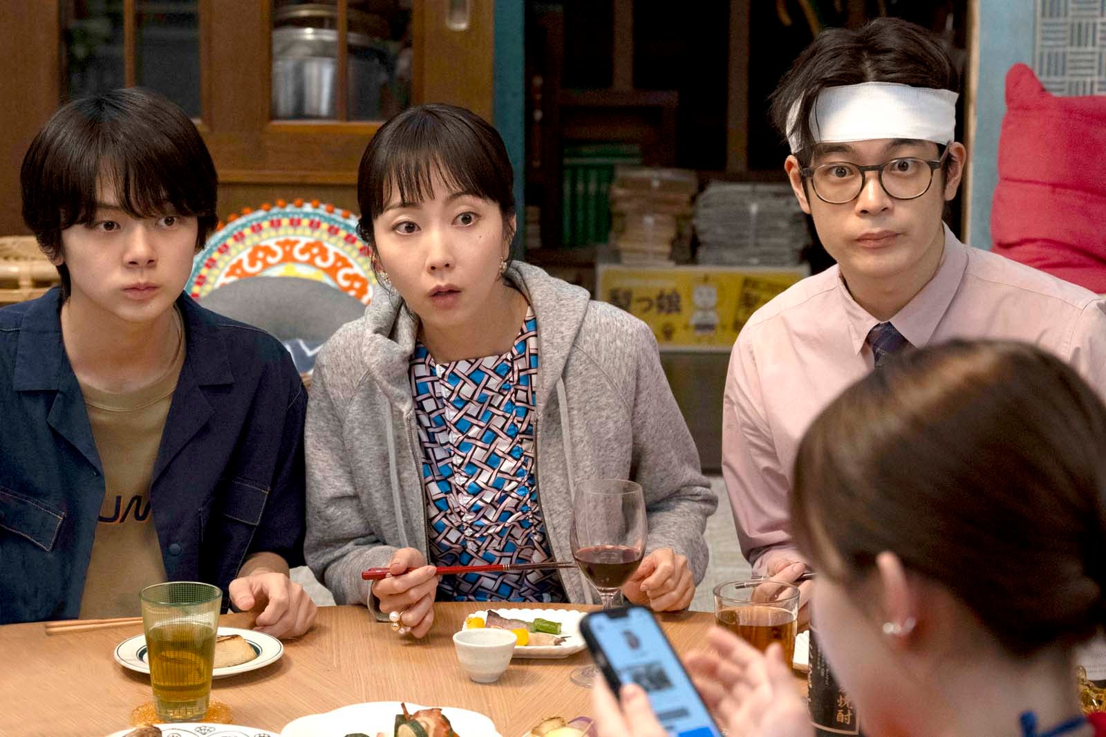 （左から）齋藤潤、木南晴夏、井之脇海「9ボーダー」第8話より（C）TBS