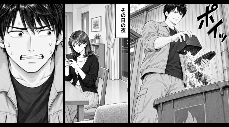 毎朝、出社すると【妻の弁当を廃棄】する夫！？ある夜⇒妻が“迷わず始めた”行動に…夫が絶望することに！？