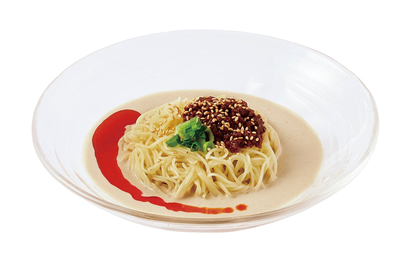 柚子入り豆乳担々涼風麺（提供写真）