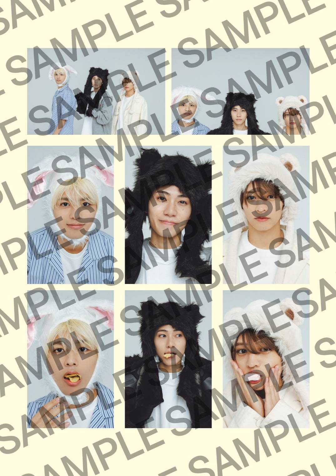 「mini」7月号（6月12日発売）ピンナップ：篠塚大輝、橋本将生、猪俣周杜（画像提供：宝島社）