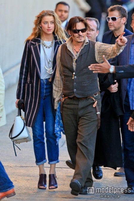 ジョニー・デップとアンバー・ハード、おしゃれセンスが似てきた？