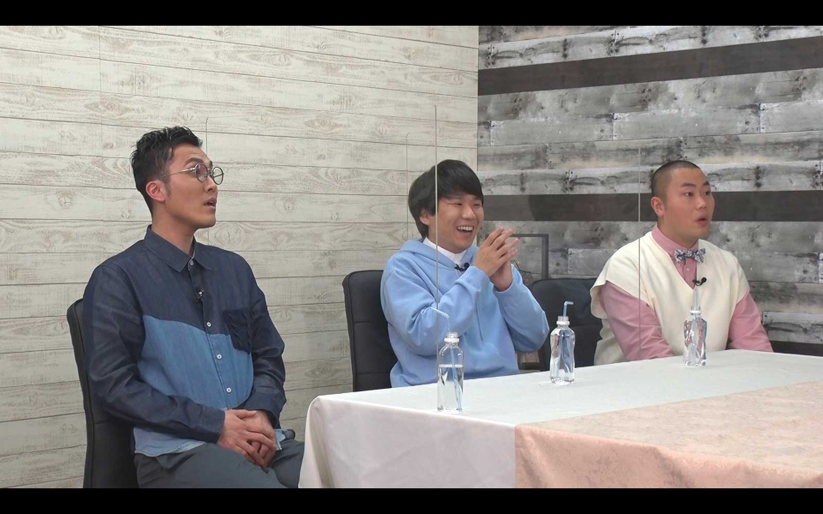 菊田竜大、秋山寛貴、岡部大 （C）フジテレビ