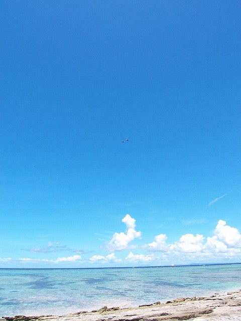真っ青の海と空／photo by jetalone