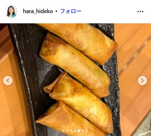 原日出子公式Instagramより