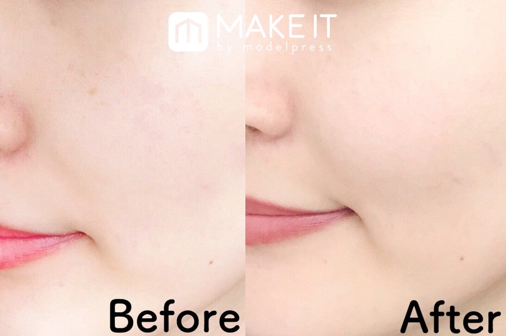 PAUL ＆ JOE BEAUTE／セッティング パウダー 使用 (C)メイクイット