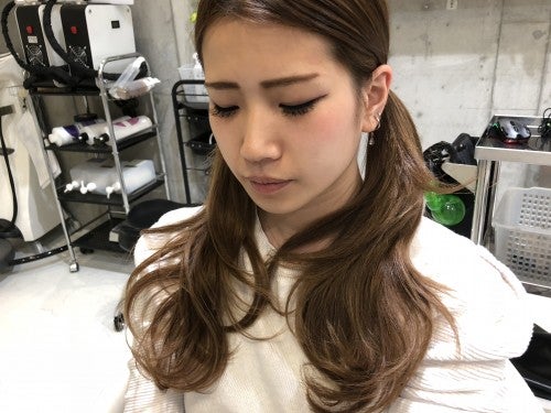 ツインテールにする