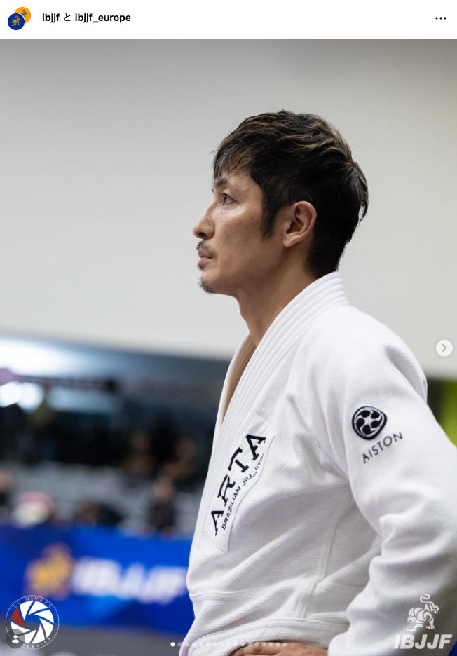 玉木宏/IBJJF公式Instagramより