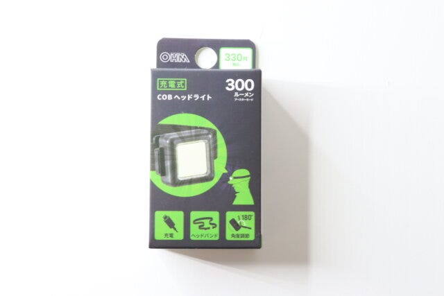 COBヘッドライト　パッケージ