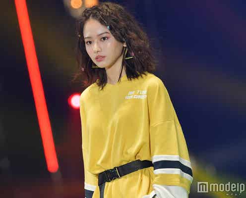 山本舞香、即マネしたいデコ出しスポーティーコーデ<TGC2018S/S>