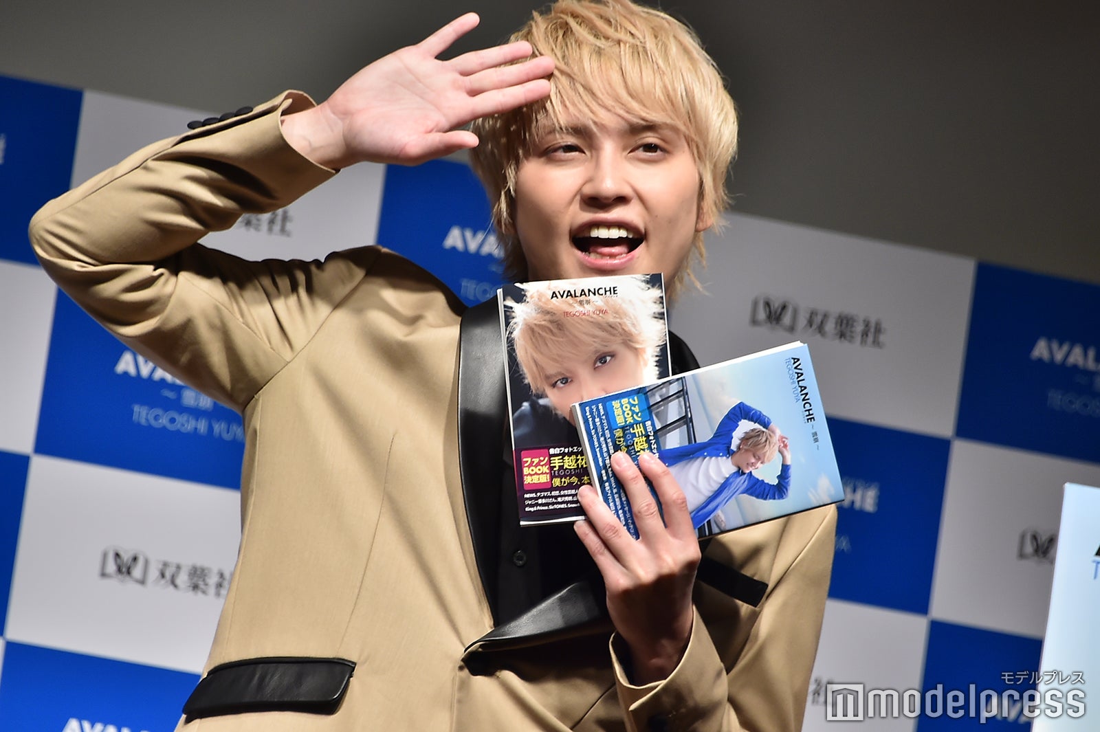 手越祐也「AVALANCHE」会見（C）モデルプレス