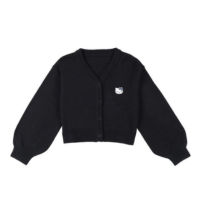 しまむら SANRIO ハローキティ ニットカーディガン しまむらSANRIOハローキティニットカーディガン