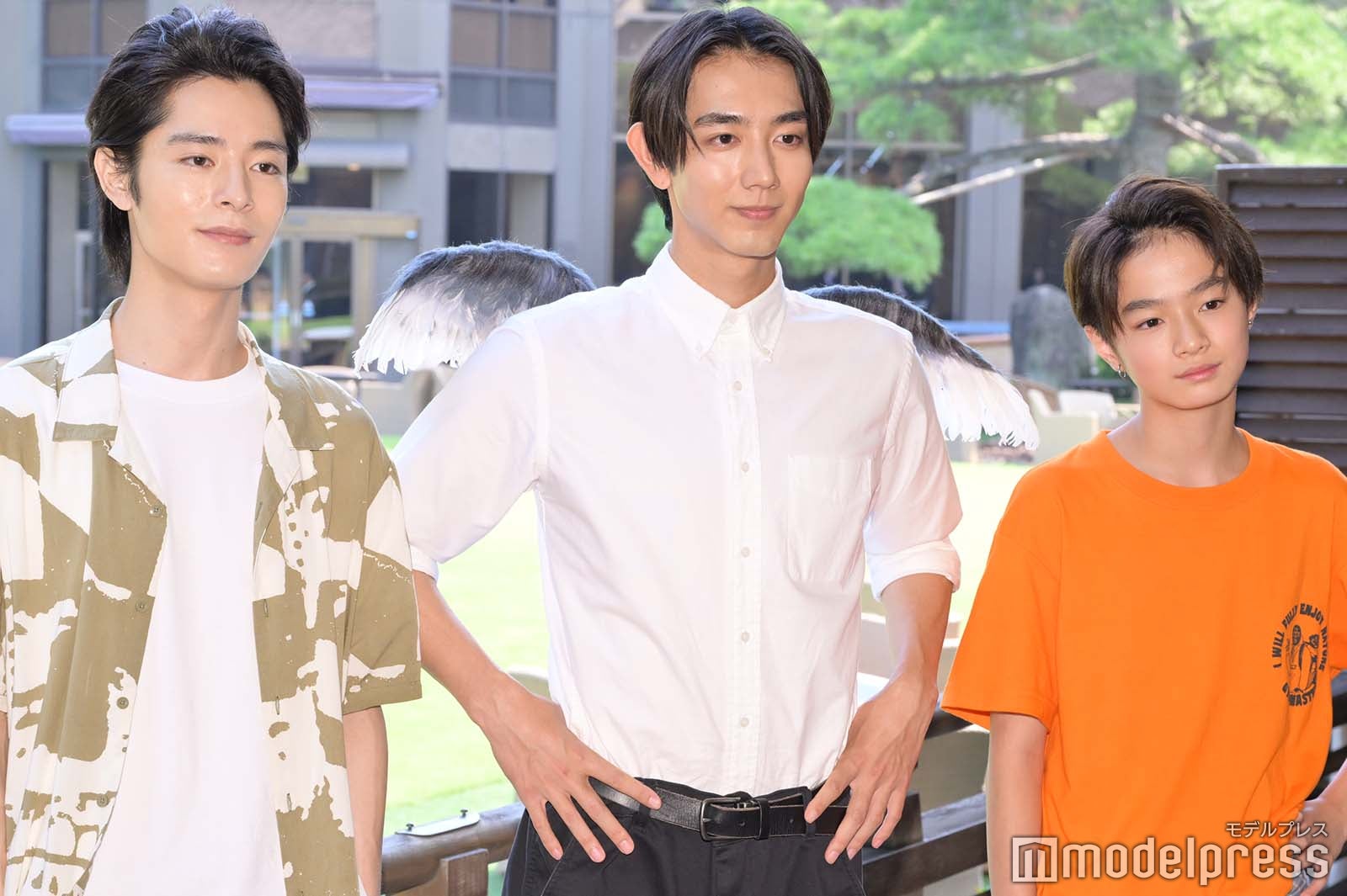 塩野瑛久、駒木根葵汰、越山敬達（C）モデルプレス