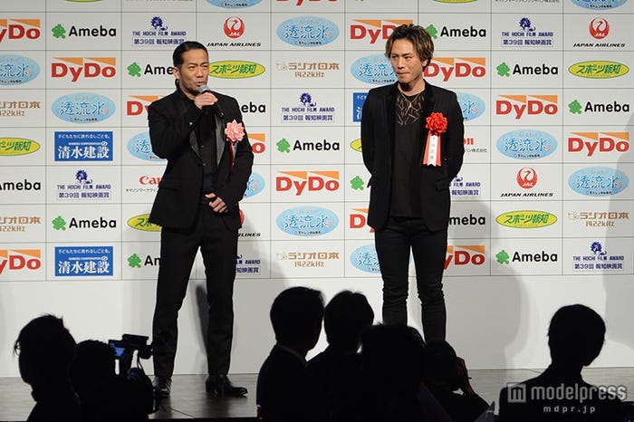 (左から)HIRO、登坂広臣