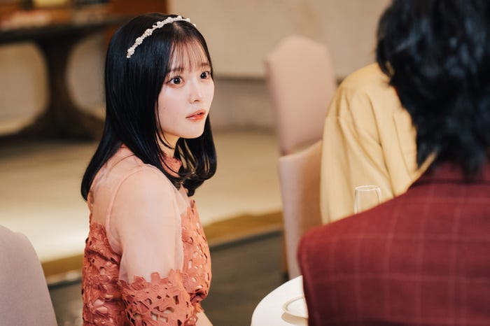 齊藤なぎさ「花束とオオカミちゃんには騙されない」(C)AbemaTV, Inc.