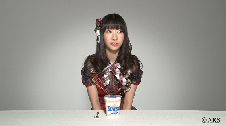 柏木由紀／カップヌードル「AKB48ふ～ふ～ムービー」