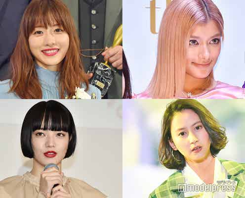 石原さとみ、ローラ、河北麻友子、小松菜奈ら美女たちの劇的イメチェン!話題となったヘアスタイルを振り返る【2018年末特集】