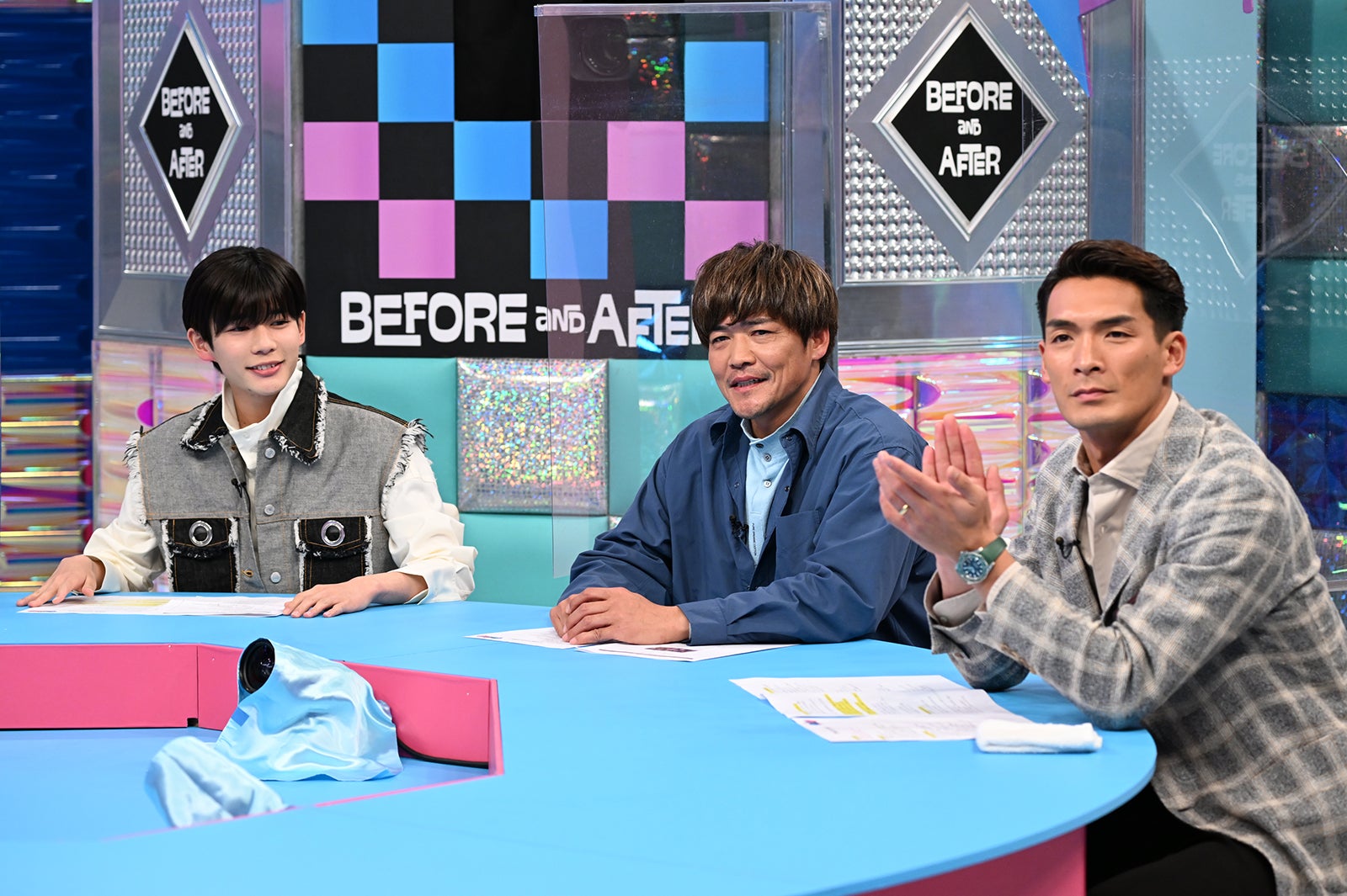 長尾謙杜、大久保嘉人、槙野智章（C）テレビ朝日