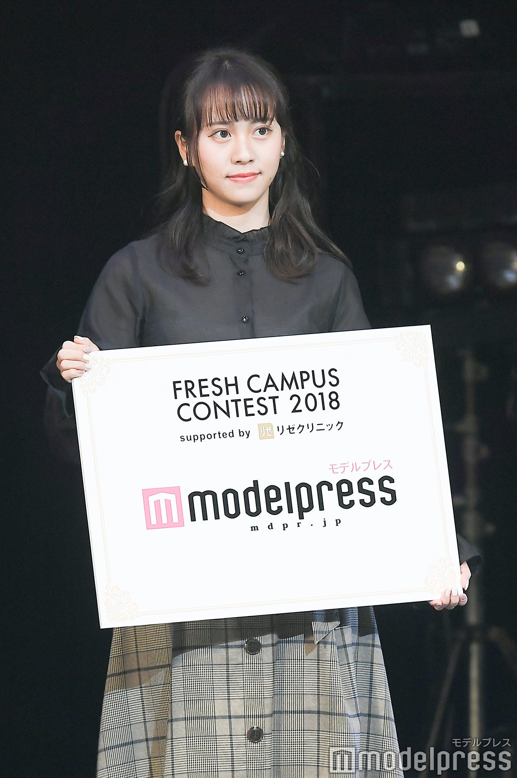 日本一の新入生を決めるミスコン「FRESH CAMPUS CONTEST 2018」モデルプレス賞・山中陽菜さん（C）モデルプレス
