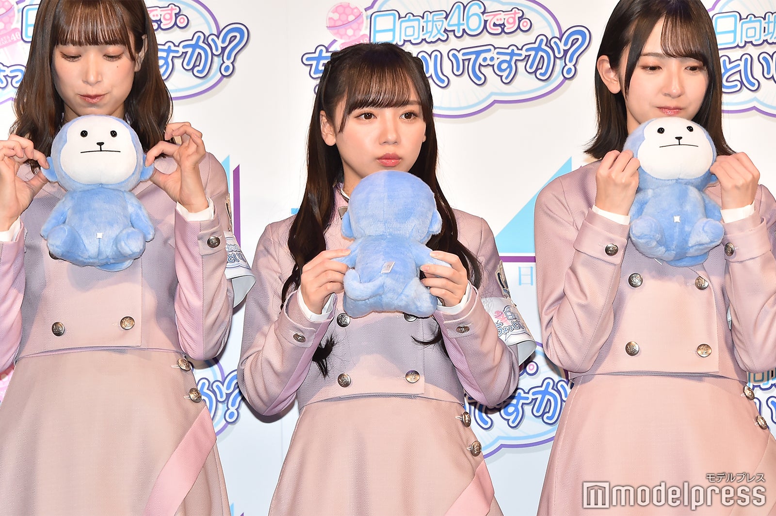 佐々木久美、齊藤京子、金村美玖（C）モデルプレス