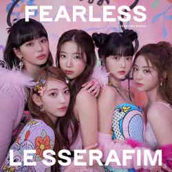 LE SSERAFIM 日本1stシングル「FEARLESS」UM盤（P）＆（C）SOURCE MUSIC