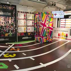 「ロンドンオリンピック応援グラソー ラウンジ」内装