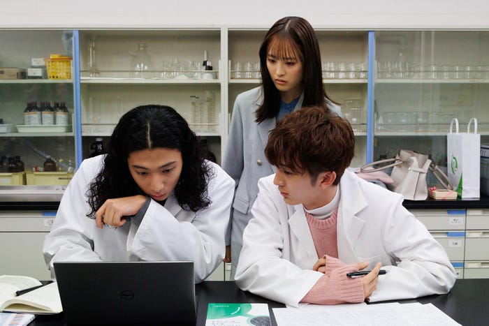 橘優輝、大友花恋、堀野内智「厨房のありす」第5話より(C)日本テレビ