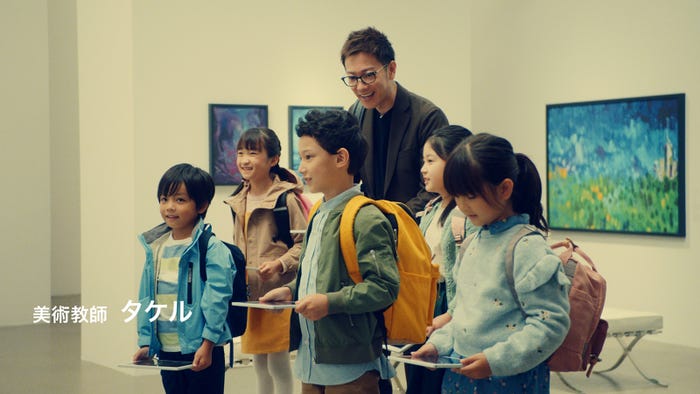 佐藤健/新テレビCM「docomo5G 希望を加速しよう 2nd」篇より(提供写真)